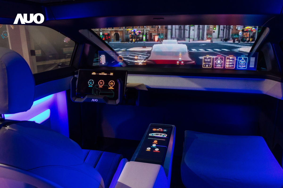 「非凡娛樂智慧座艙2025」以使用者體驗為核心，運用Micro LED顯示科技為基礎搭配AI創新應用，打造沉浸、互動的座艙體驗，獲得台灣精品銀質獎