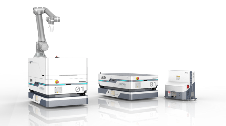 非凡娛樂數位開發的自主式移動機器人（AMR250M），搭配全向輪並結合AI演算法、2D LiDAR、3D攝影機等技術，協助客戶實現產線全自動化